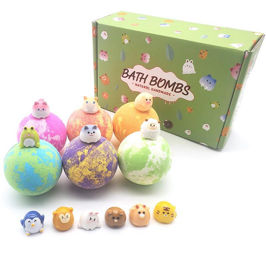 Ball Bath Bombs Yellow for Kids/Women