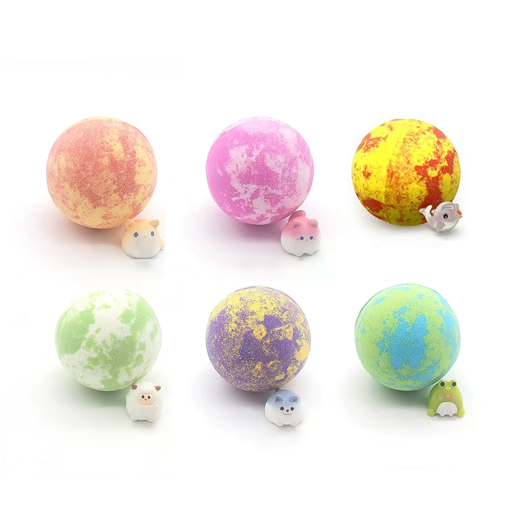 Ball Bath Bombs Yellow for Kids/Women