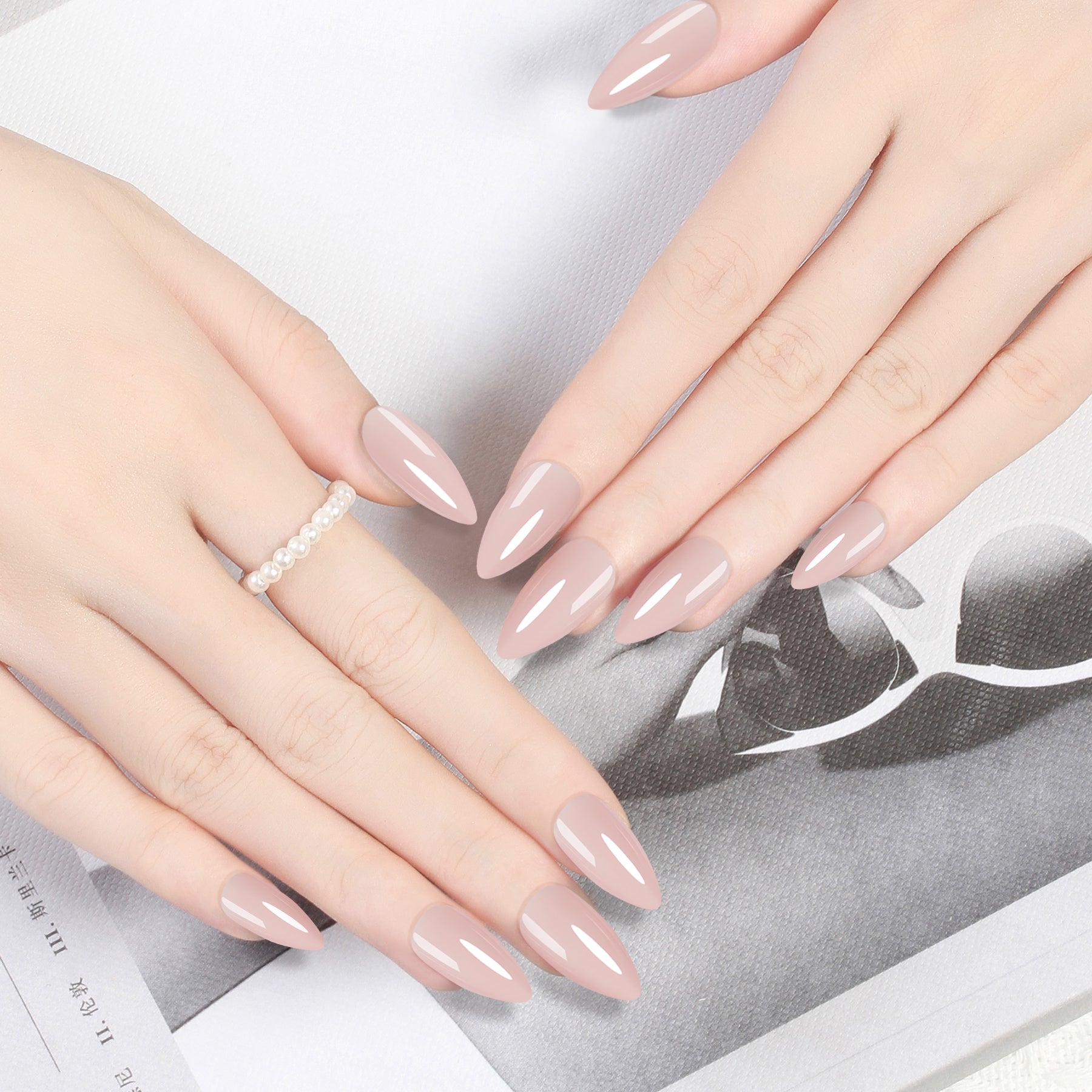 French Press On Nails 24pcs