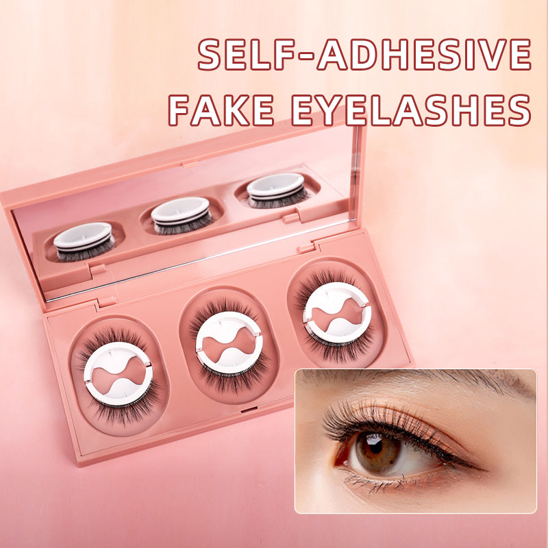 3pairs Glue-free Eyelashes