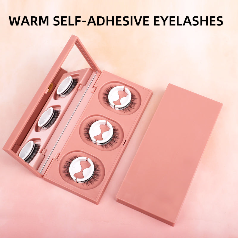 3pairs Glue-free Eyelashes