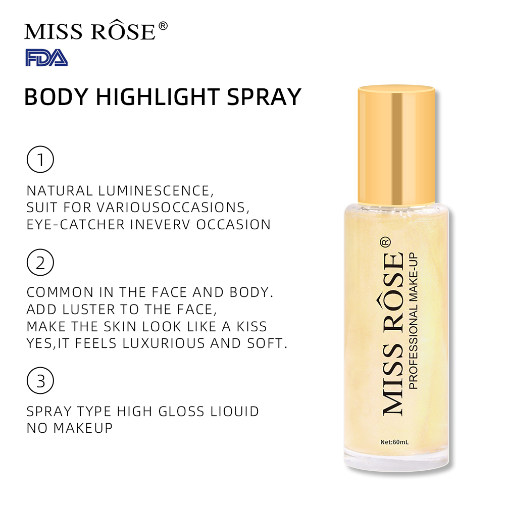 2026 New Body Glitter Spray